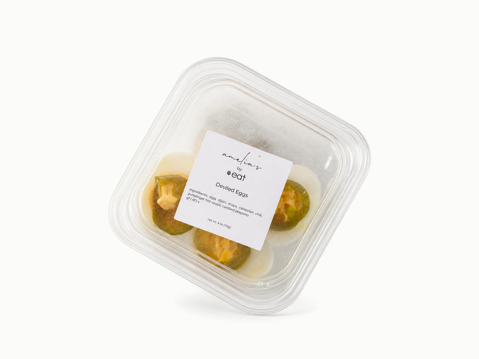 Spicy Deviled Eggs GG
