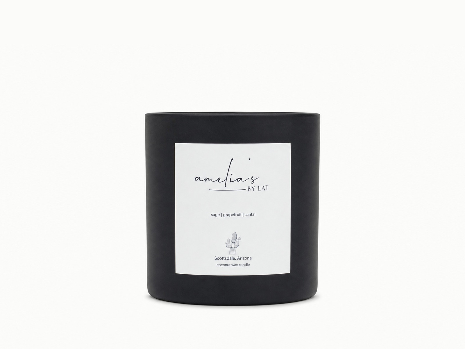 Amelia's Candle Our Signature Scent — A custom blend of Chef Stacey's favorite scents in a coconut oil base. A great gift!