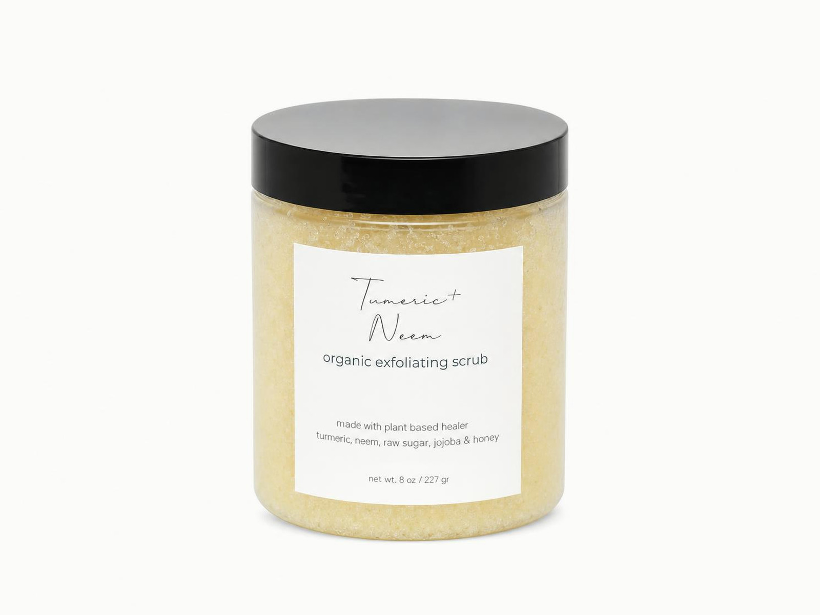 Turmeric + Neem Hand Scrub — Gently buffs away dull, dry skin for bright, soft, ultra smooth hands.