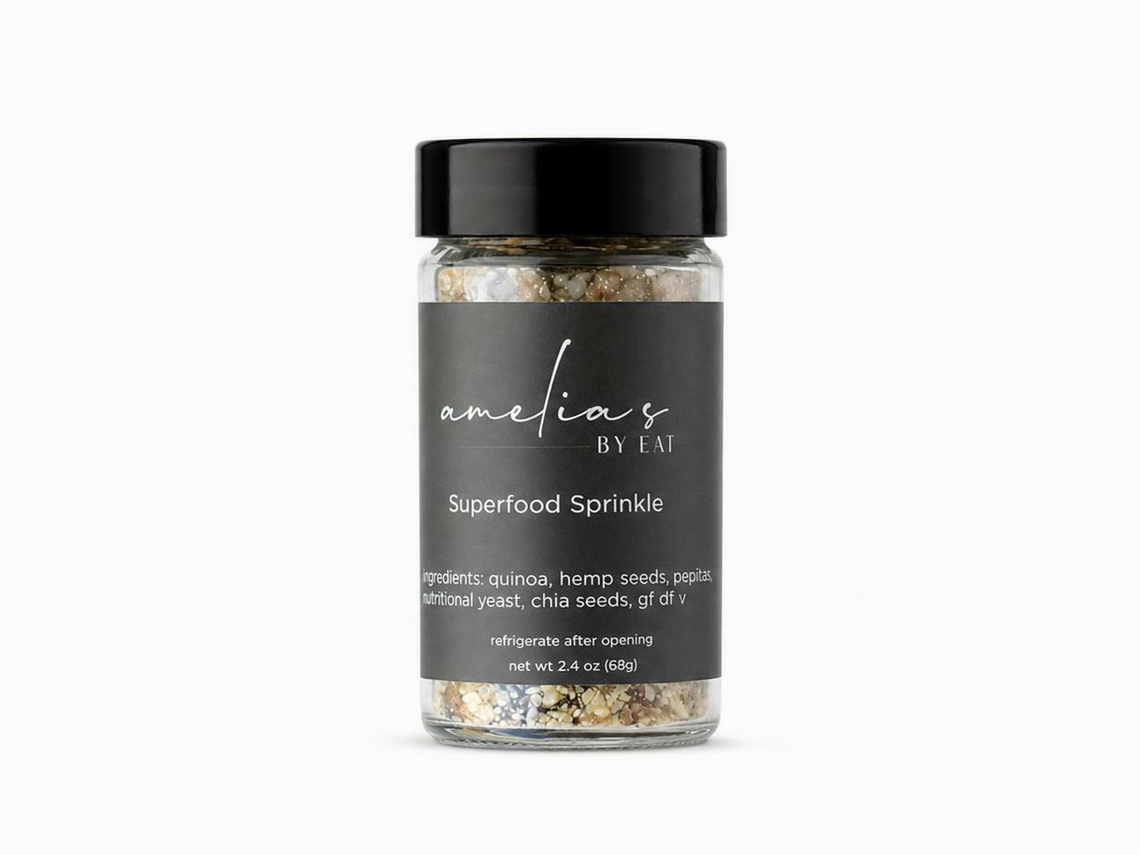 Superfood Sprinkle — Amplifies the nutritional value of any dish, we love it on salads or a bagel!