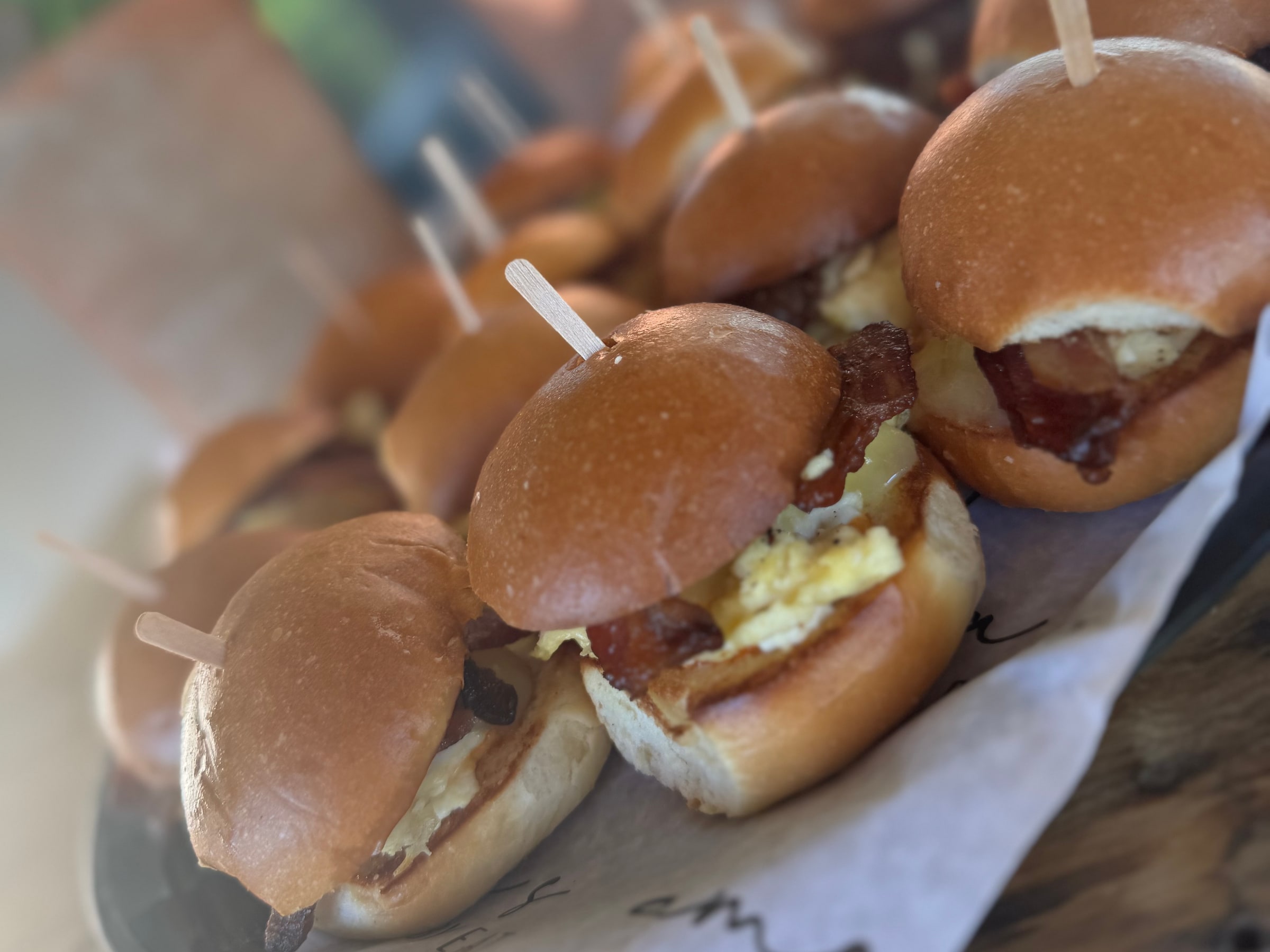 Breakfast Sliders Platter
