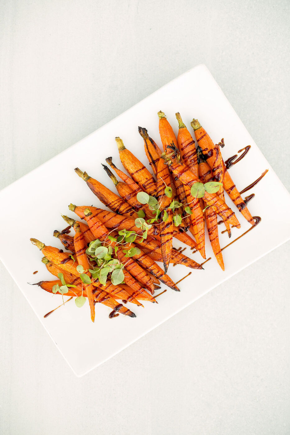 Maple Glazed Roasted Carrots + Delicata Squash