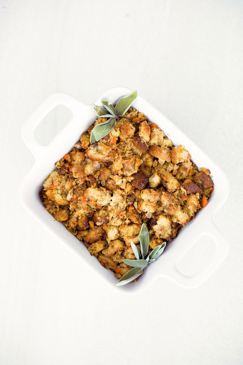 Traditional Rustic Bread Stuffing