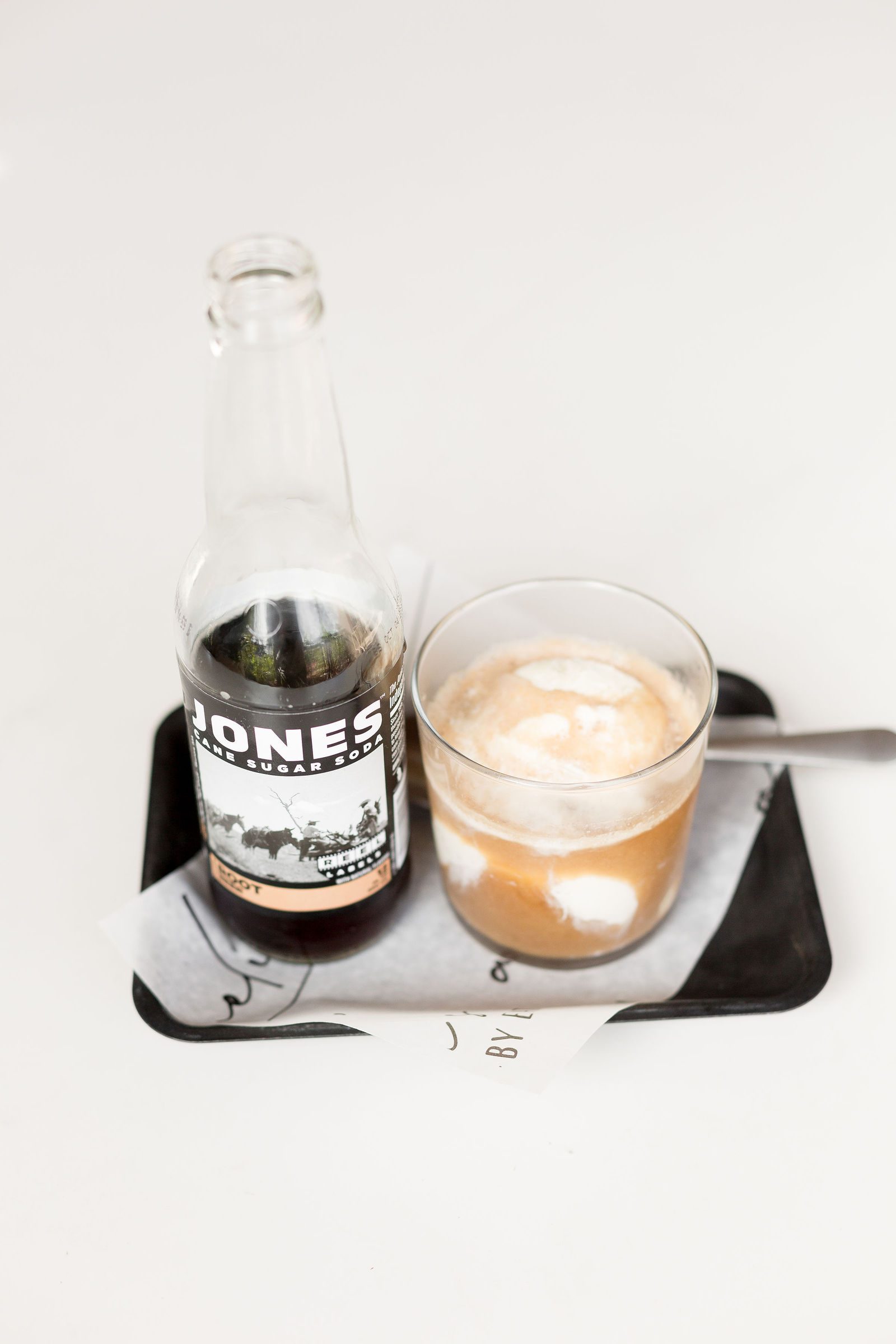 Root Beer Float — organic root beer, sweet republic vanilla bean ice cream